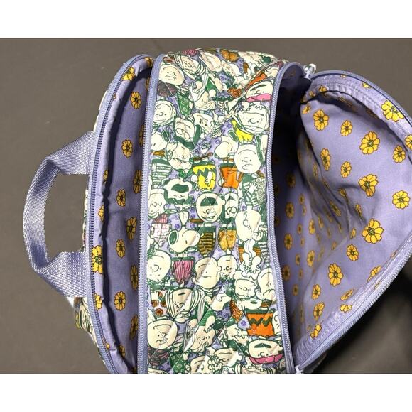 Vera Bradley Peanuts Pals Bancroft Backpack Lrg Charlie Brown Marcy Snoopy NWT main image 7